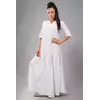 Платье в пол   (белый)