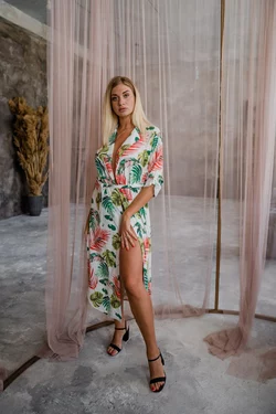 Платье принтованное Платье принтованное