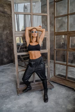 Штаны эко кожа Штаны эко кожа