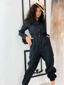 Комбез длинный,лен Комбез длинный,лен