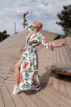 Платье принтованное Платье принтованное