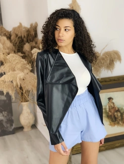 Куртка-накидка эко кожа Куртка-накидка эко кожа