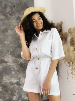 Комбинезон лен Комбинезон лен